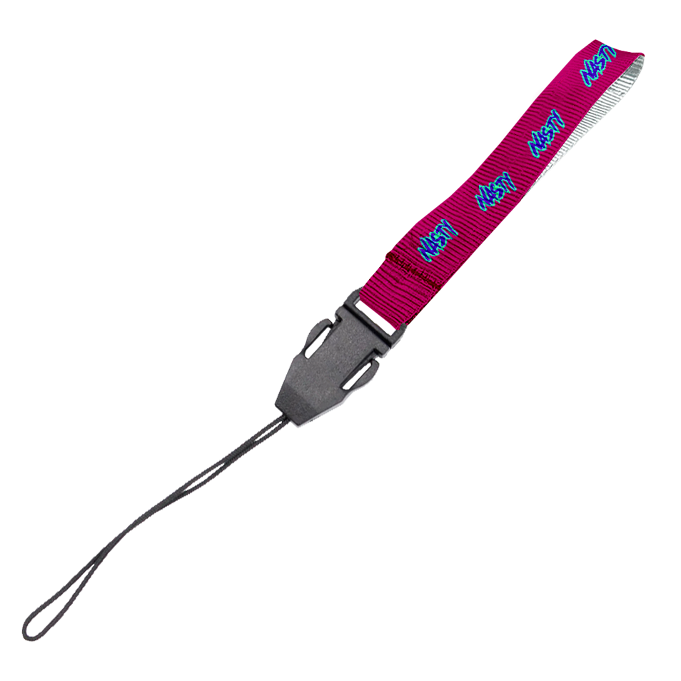 Petersham Wrist Phone Strap S/Sided Print with Cellphone Clip 15 x 340mm